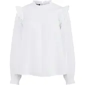 Pieces Chemisier 'VELA' blanc
