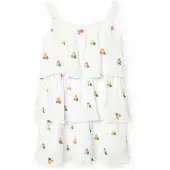 Boboli Robe Sans Manches Bambula Floral