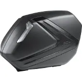 Givi Jeu de valises V37 aspect carbone CARBONE, ROUGE noir