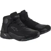 Alpinestars CR-X, chaussures Drystar ,Noir/Noir ,9 US