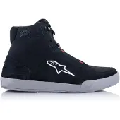 Alpinestars Chaussures Chrome Black Cool Gray Red Fluo
