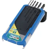 Wolfcraft 7105000 Coffret S-6 Forets pour métal R ø 2-8