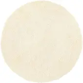 vidaXL Tapis shaggy à poils longs NAVARRA crème 120x120 cm polyester