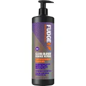 Fudge Shampooing by Clean Blonde Damage rembobinant le shampooing tons violets 1000 ml
