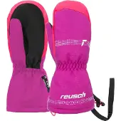 Reusch Gants de sport saumon / rose / noir / blanc