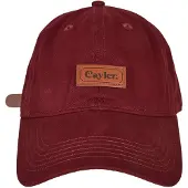 Cayler & Sons Casquette cognac / bordeaux