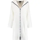 Cawö Peignoir Cawö 3101 Uni Rits Women Blanc-XS