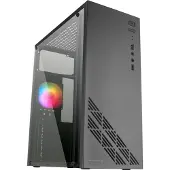 Mars Gaming Mc100 Frgb Crystal Boîtier tour PC Noir Noir One Size