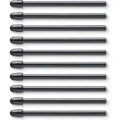 Wacom Pack de 10 mines de rechange standards pour Pro Pen Noir