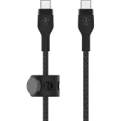 Belkin Câble De Recharge Boostcharge Pro Flex Usb-c 3 M Silicone Tressé - Noir