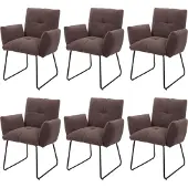 MCW Chaise de salle à manger -K34 (lot de 6)