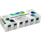 Creativ Company Magic Marble Painting Kit Multicolore Enfants