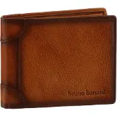 Bruno Banani Cuir porte-monnaie Wallet Cognac brun