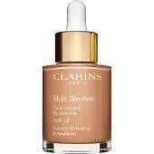 Clarins Skin Illusion Natural Hydrating Foundation fond de teint hydratant éclat SPF 15 teinte 112C Amber 30 ml
