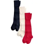 Next Collant beige / rouge sang / noir