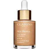Clarins Skin Illusion Natural Hydrating Foundation fond de teint hydratant éclat SPF 15 teinte 111N Auburn 30 ml