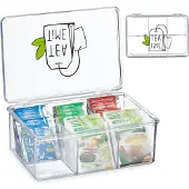 Sans marque Boîte à thé, Accessoires de thé, Transparent