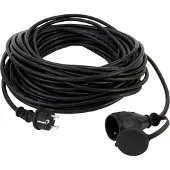 REV Extension Ip44 Extender 10 M Noir
