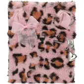 TOPModel - COSY CAT Diary With Lock Pink ( 0413357 ) (À rayures, Couverture souple)