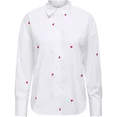 JDY Chemisier rouge / blanc