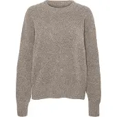 Vero Moda Pull-over 'VMBoom' beige chiné