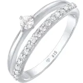 Elli Bague argent / transparent