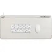 OrbitKey Tapis de bureau Large Stone - Grau