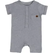 Babys Only Grenouillère manches courtes Melange gris - 62