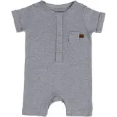 Babys Only Grenouillère manches courtes Melange gris - 68