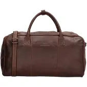 Hide & Stitches & Stitches Japura Reisetasche Deluxe dunkelbraun