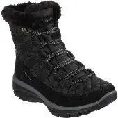 SKECHERS Relaxed Fit - Easy Going - Moro Street 167204-BLK, Chaussures d'hiver, Femme, Noir