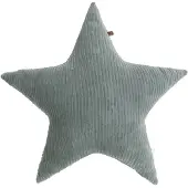 Babys Only Coussin étoile teddy Sense vert d'eau
