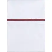 Babys Only Drap berceau ruban tricoté stone red/blanc