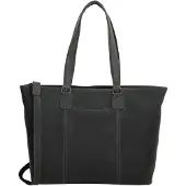 Hide & Stitches & Stitches Idaho Handtasche - Schwarz - 100% Leder