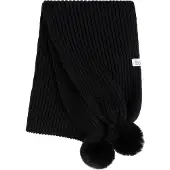 Babys Only Écharpe avec pompon Cool noir - 3-8 ans