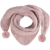 Babys Only Châle avec pompon Cool vieux rose - 3-8 ans