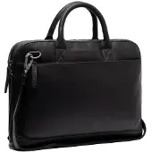 The Chesterfield Brand Tilbury Sacoche en cuir pour ordinateur portable 37 cm (15", Universel), Sac pour notebook, Noir