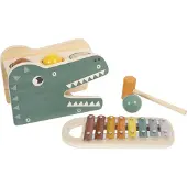 Small Foot company - Banc à marteler avec xylophone Safari - LEGLER