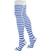 Normani Chaussettes montantes bleu / blanc