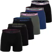 Scotch & Soda Boxers bleu foncé / anthracite / gris foncé / vert foncé / noir