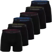 Scotch & Soda Boxers bleu / rouge foncé / noir