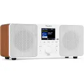 Audizio Gênes (DAB+ DAB, FM, Bluetooth), Radio, Blanc, Marron