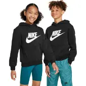 Nike Sweat 'Club FLC' noir / blanc