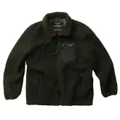 WCC West Coast Choppers Anvil VESTE POLAIRE PELUCHE Olive M hommes vert