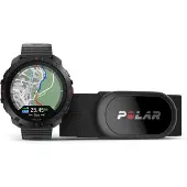 Polar Grit X 2 Pro Noir + HR Cardiofréquencemètre Sangle Poitrine