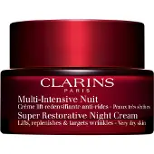 Clarins Super Restorative Night Cream crème de nuit pour peaux sèches à très sèches 50 ml