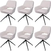 MCW Chaise de salle à manger -N74 (lot de 6)