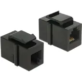 DeLOCK RJ12 keystone - Connecteur RJ12 vers connecteur RJ12 - CAT 3 Non blind