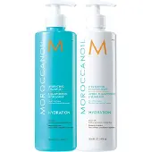 Moroccanoil Pack shampooing et après-shampooing hydratants, 2x500 ml,