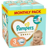 Pampers Premium Protection Langes Taille 3 | 6-10 kg 29 pc(s) Couches